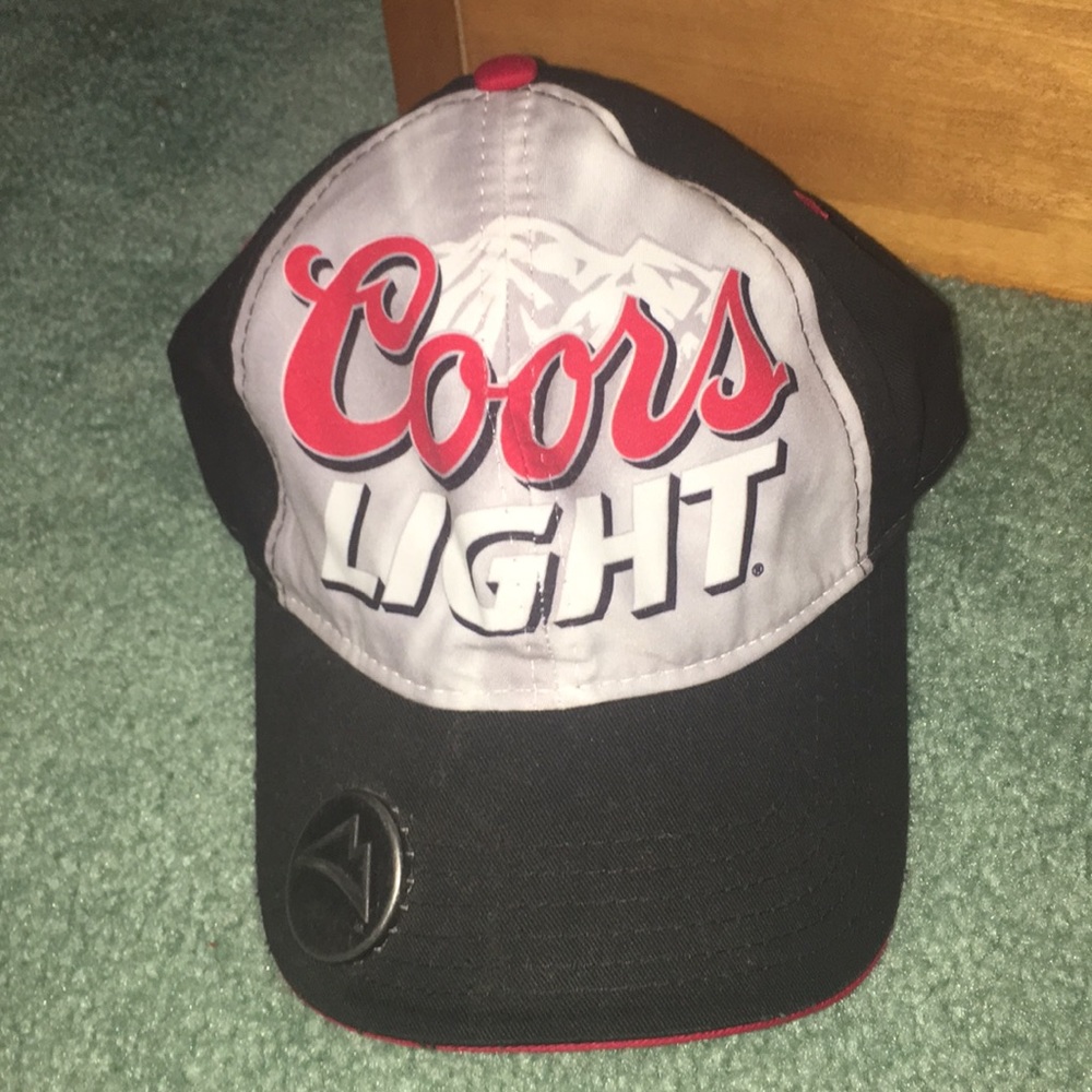 Coors Light Bottle Opener Hat